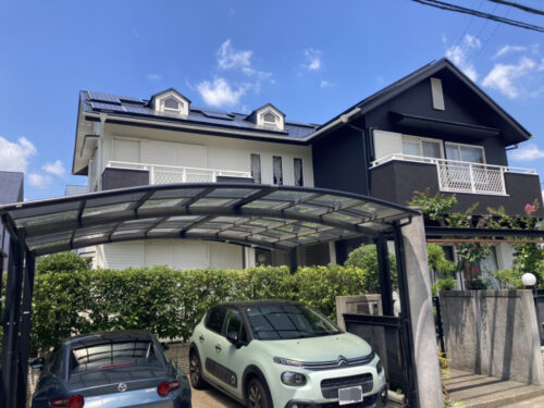 奈良県生駒市Ｋ様邸　外壁塗装・屋根塗装工事