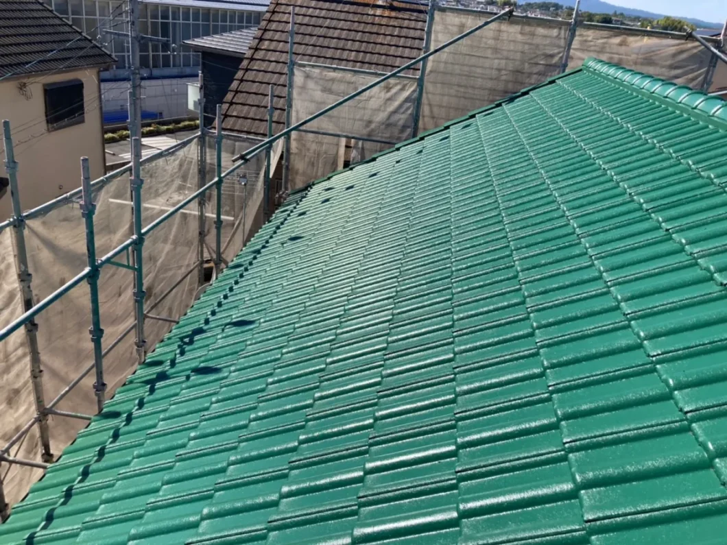 奈良県奈良市山陵町K様邸　外壁塗装・屋根塗装工事 施工後の写真