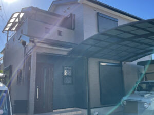 奈良香芝市H様邸　外壁塗装・屋根塗装・防水工事　