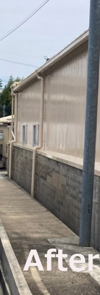 奈良葛城市工場　外壁・屋根塗り替え工事 施工後の写真