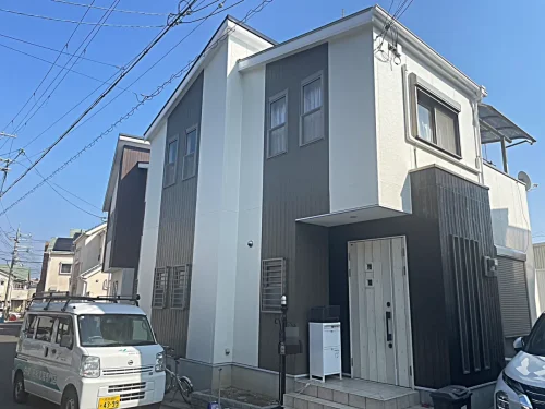 大阪府羽曳野市N様邸　屋根塗装・外壁塗装・防水工事