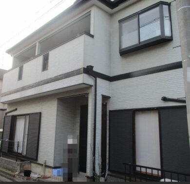 奈良大和高田市I様邸　外壁塗装・屋根塗装・防水工事 施工前の写真