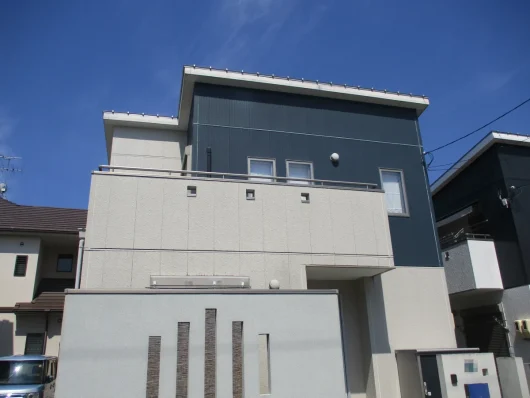 奈良県香芝市上中K様邸　外壁塗装・屋根塗装工事 施工前の写真