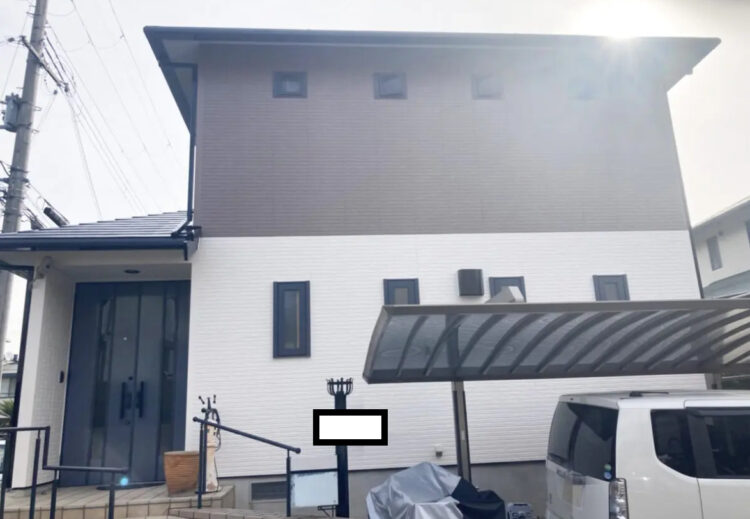 奈良北葛城郡広陵町M様邸　外壁塗装・屋根塗装工事 施工後の写真