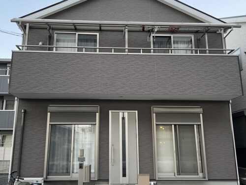 奈良県香芝市下田I様邸　外壁塗装・屋根塗装・防水工事