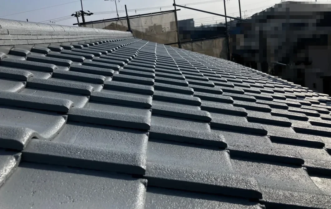 奈良県香芝市良福寺S様邸　屋根塗装・外壁塗装工事 施工後の写真