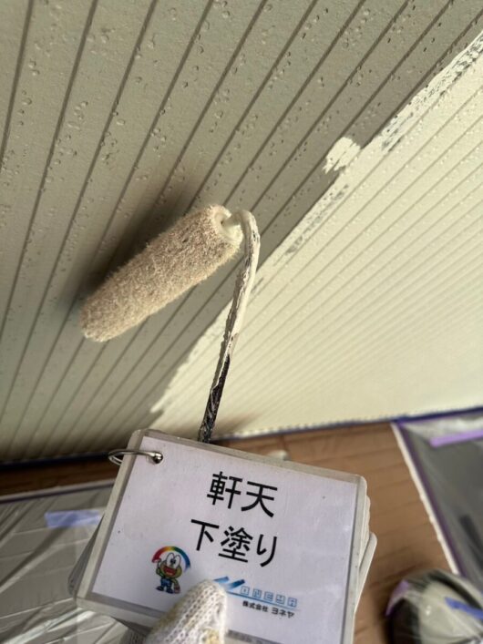 奈良県橿原市北八木町N様邸　外壁塗装・屋根塗装工事 付帯部塗装