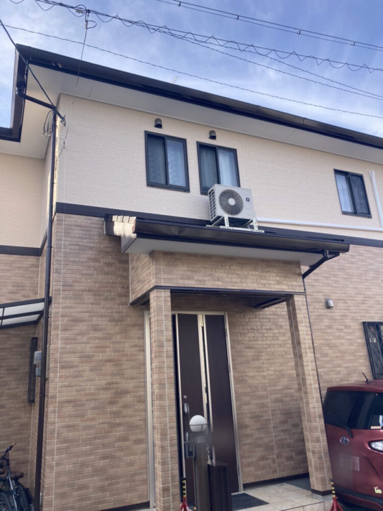 奈良大和高田市N様邸　外壁塗装・屋根塗装・防水工事 施工後の写真
