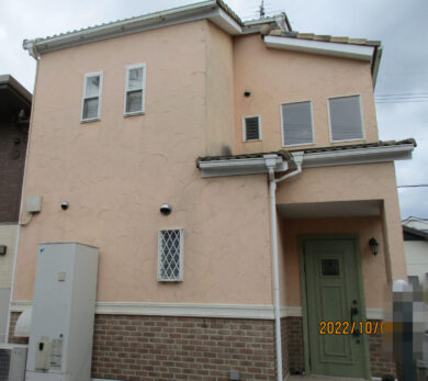 奈良香芝市K様邸　外壁塗装・屋根塗装・防水工事 施工前の写真