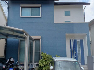 奈良北葛城郡上牧町I様邸　外壁塗装・屋根塗装・防水工事