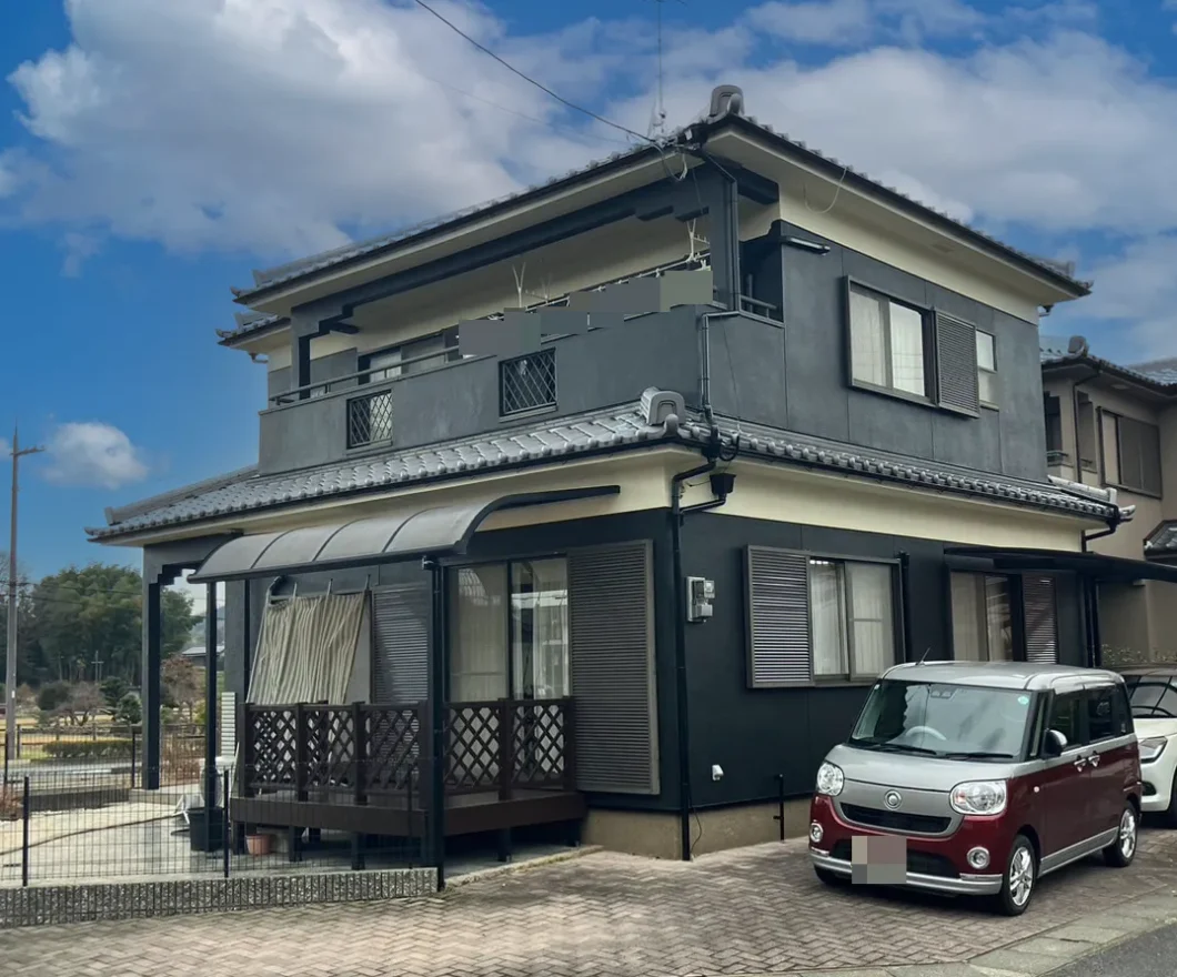 奈良県高市郡明日香村K様邸　外壁塗装工事 施工後の写真