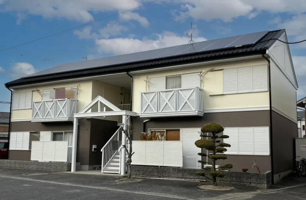 奈良県香芝市畑T様（ハイツ）　外壁塗装工事 施工後の写真