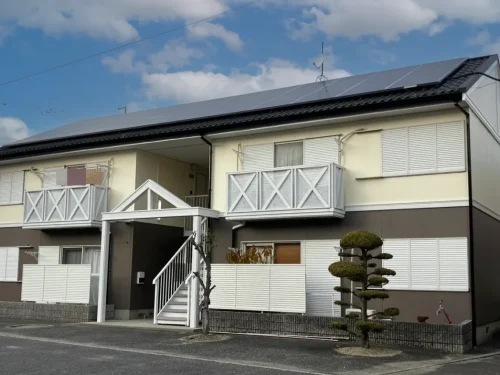 奈良県香芝市畑T様（ハイツ）　外壁塗装工事
