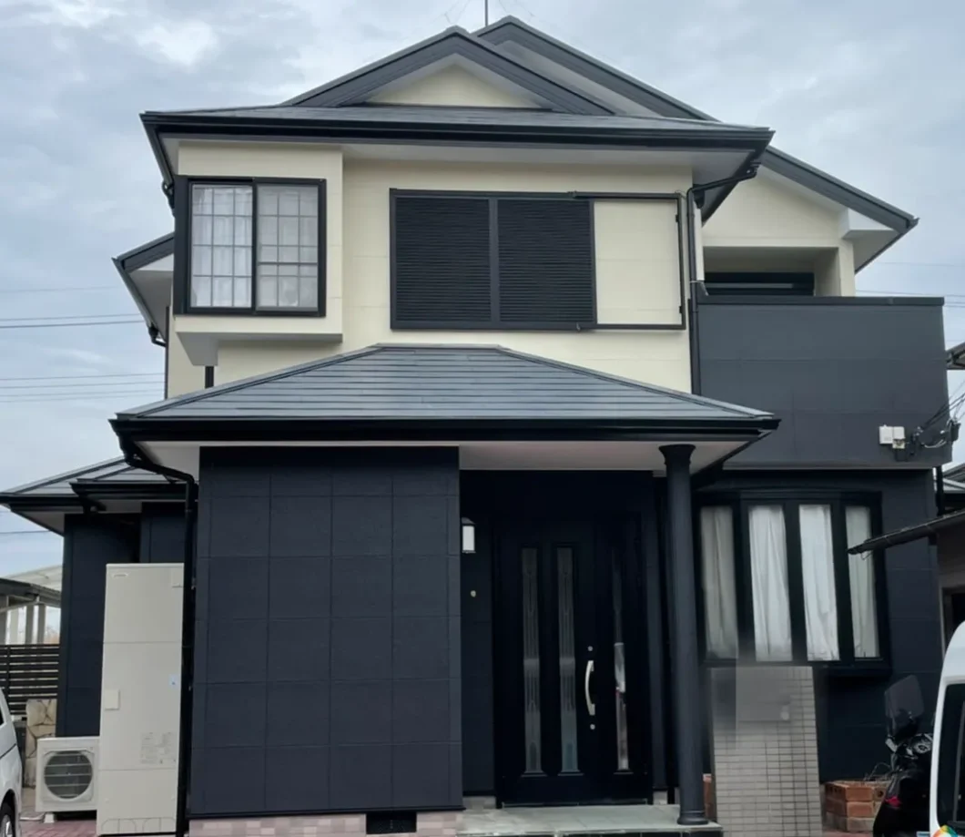 奈良北葛城郡上牧町Y様邸　外壁塗装・防水工事 施工後の写真