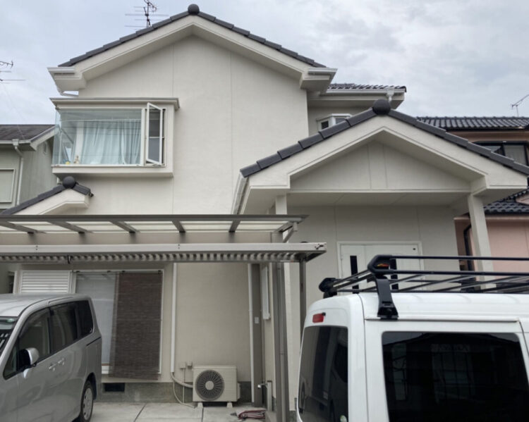 奈良香芝市T様邸　外壁塗装・屋根塗装工事 施工後の写真
