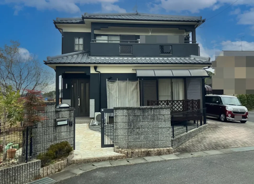 奈良県高市郡明日香村K様邸　外壁塗装工事 施工後の写真