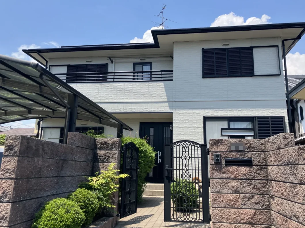 奈良県北葛城郡広陵町B様邸　外壁塗装・屋根塗装工事 施工後の写真