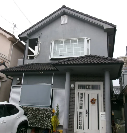 奈良県橿原市大久保町H様邸　外壁塗装・屋根塗装工事 施工前の写真