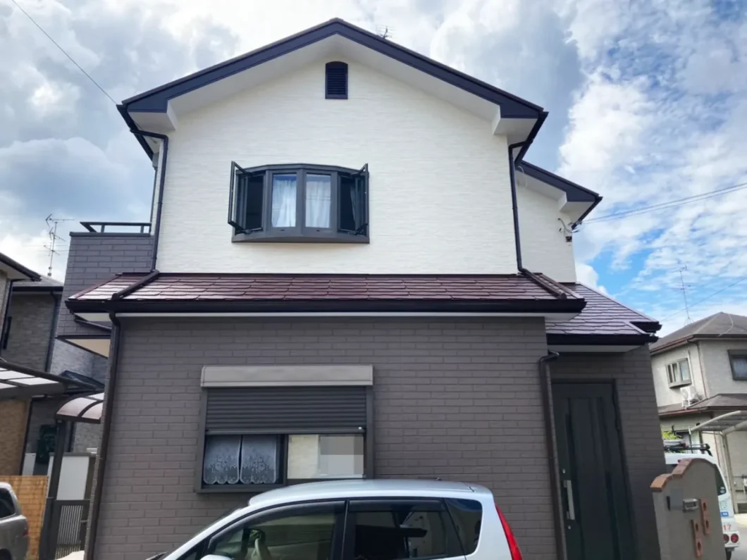 奈良県奈良市南京終町A様邸　外壁塗装工事 施工後の写真