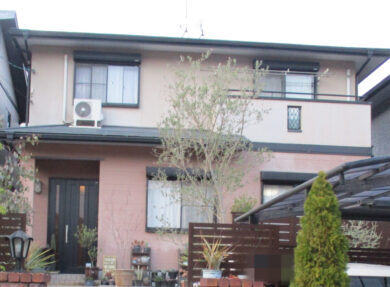 奈良香芝市M様邸　外壁塗装・屋根塗装 施工前の写真