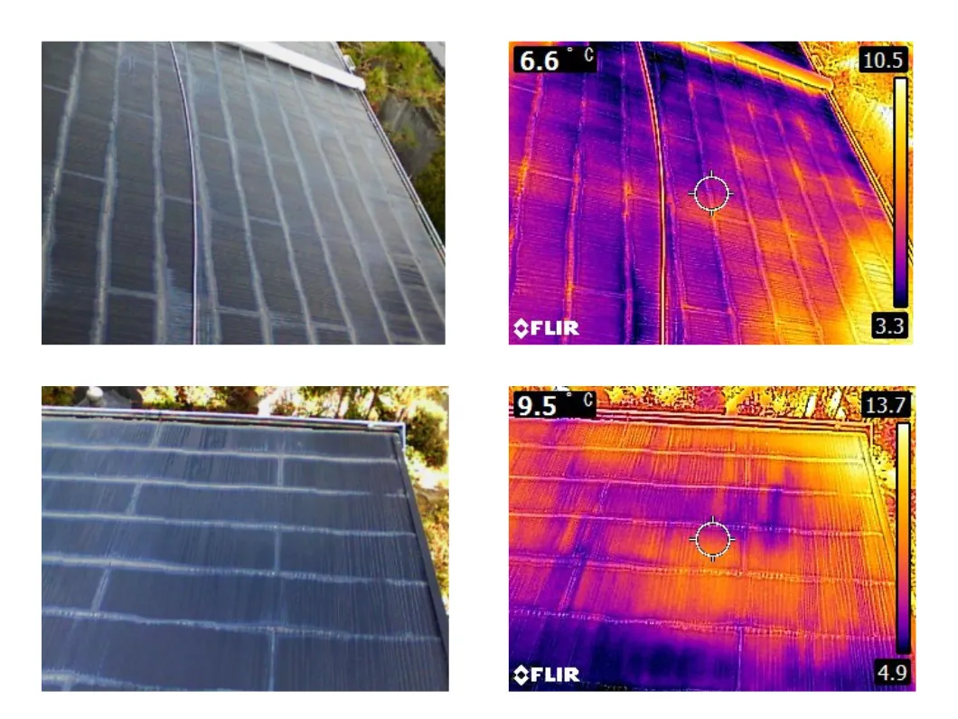 奈良の外壁塗装・屋根塗装は実績No.1安心のヨネヤの雨漏り画像