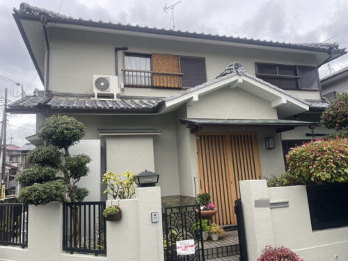 奈良県北葛城郡広陵町M様邸　外壁塗装工事
