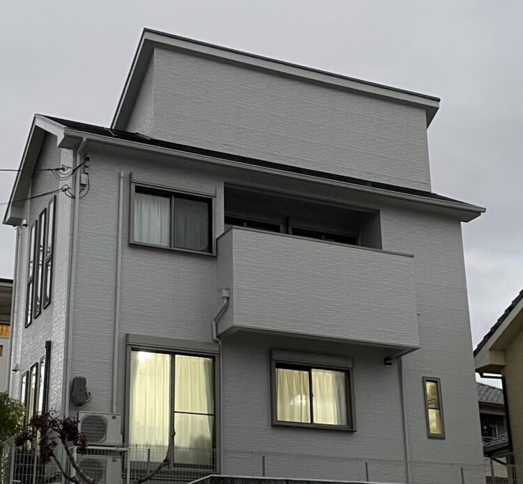 奈良香芝市Y様邸　外壁塗装・屋根塗装・防水工事 施工後の写真