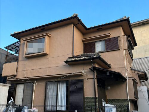 奈良県香芝市藤山S様邸　外壁塗装・防水工事