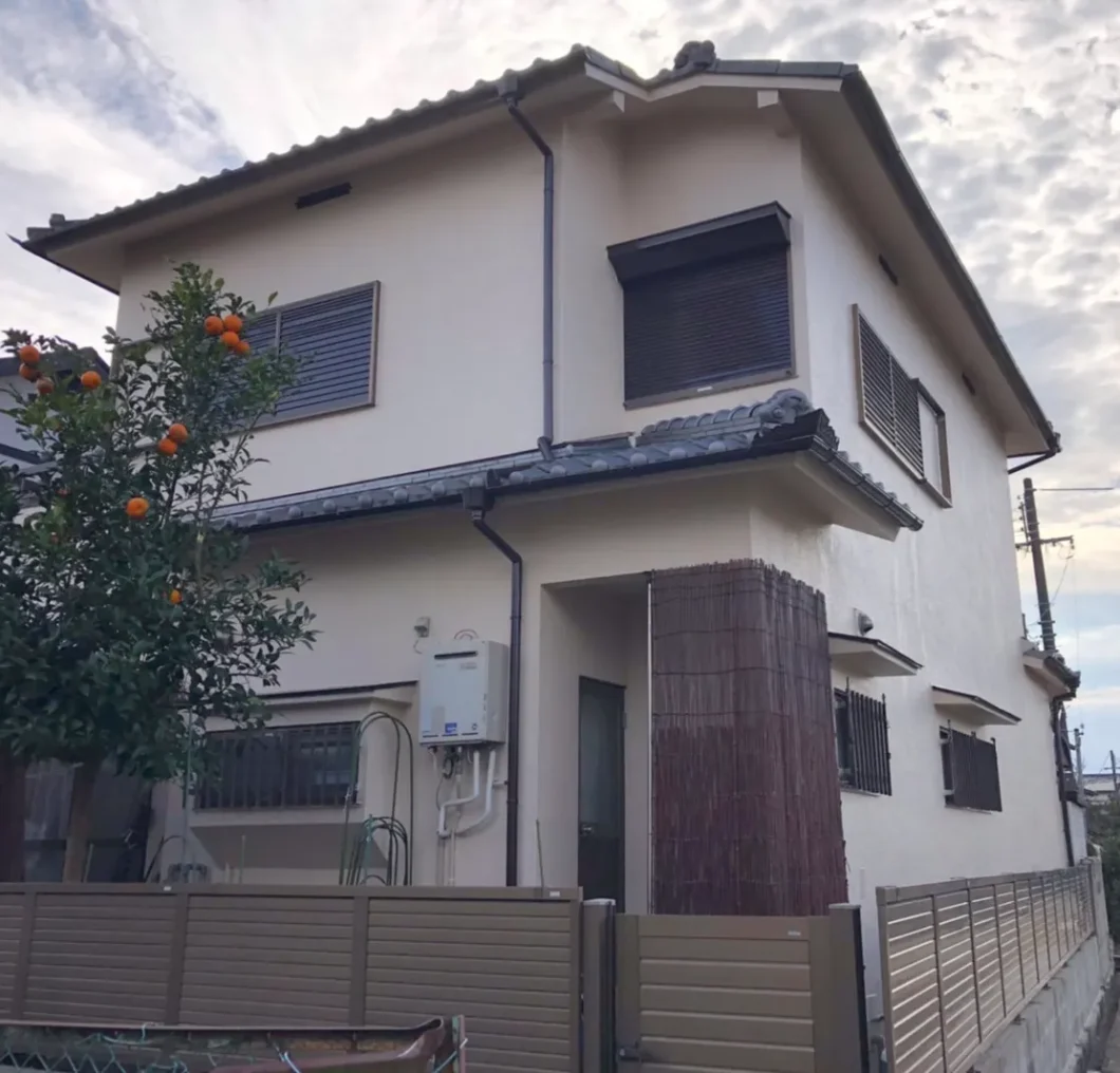 奈良大和高田市E様邸　外壁塗装工事 施工後の写真