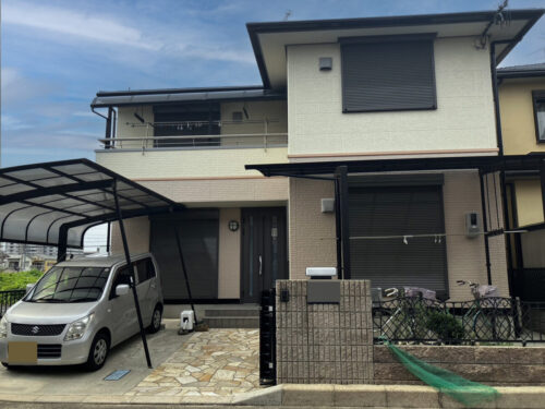 奈良県橿原市北八木町N様邸　外壁塗装・屋根塗装工事