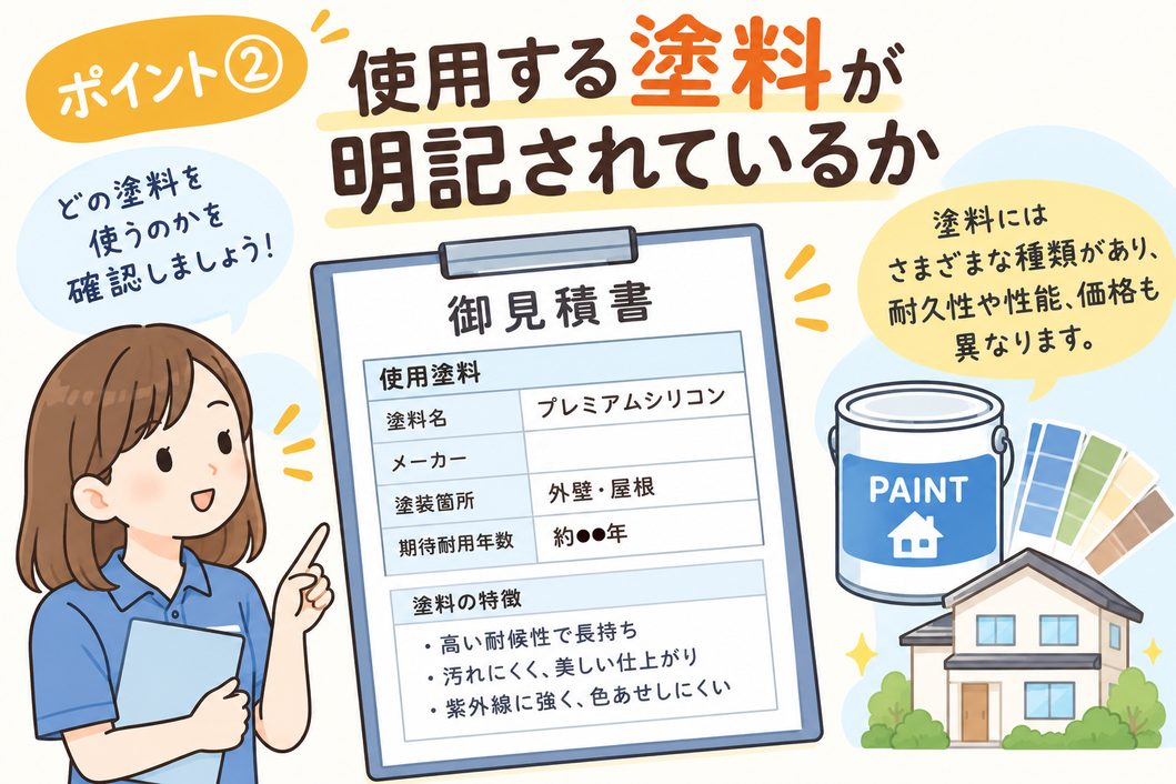 奈良県塗装会社による外壁・屋根塗装工事の塗料確認