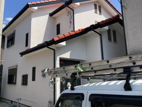 奈良県天理市岸田町F様邸　外壁塗装・屋根塗装・防水工事