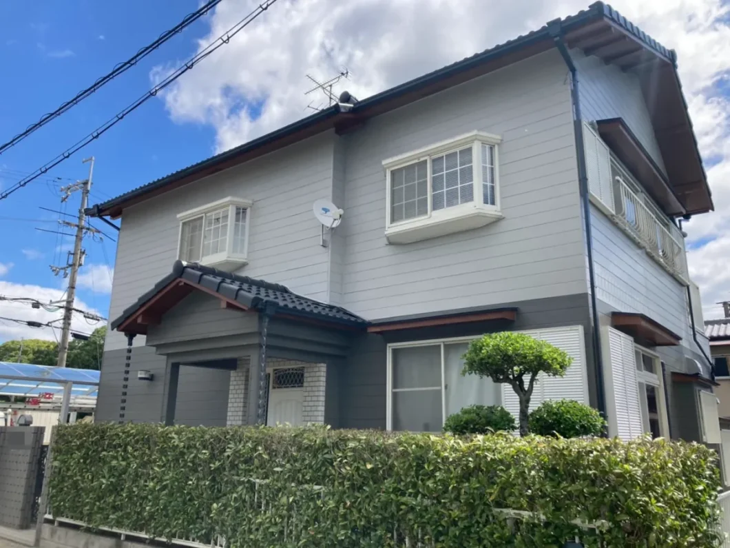 奈良県奈良市五条Y様邸　外壁塗装・屋根塗装工事 施工後の写真