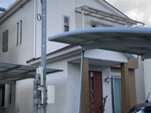 奈良生駒郡斑鳩町Y様邸　外壁塗装・屋根塗装・防水工事