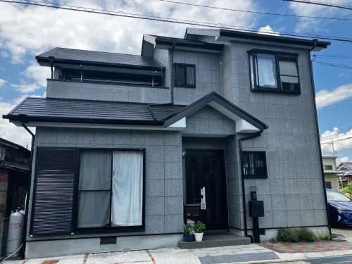 奈良県天理市西長柄町N様邸　外壁塗装・屋根塗装・防水工事