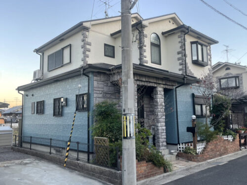 奈良県葛城市八川N様邸　外壁塗装・防水工事