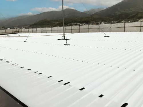 奈良県桜井市株式会社I様　屋根カバー工事