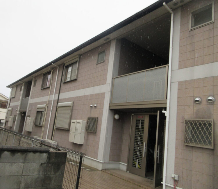 奈良葛城市M様邸（アパート）　外壁塗装・屋根塗装工事 施工前の写真