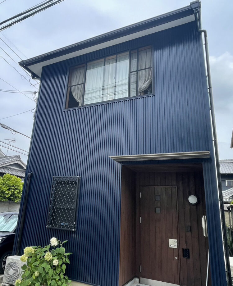 奈良の香芝市の株式会社ヨネヤの外壁塗装と屋根塗装の色選び