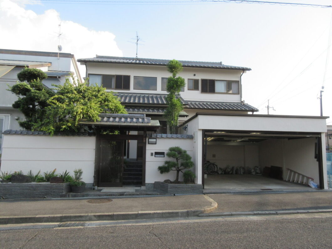 奈良県香芝市F様邸　外壁塗装工事 施工後の写真