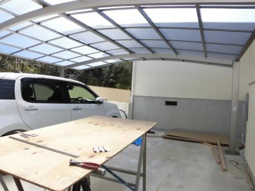 奈良県奈良市左京M様邸　カーポート新設工事