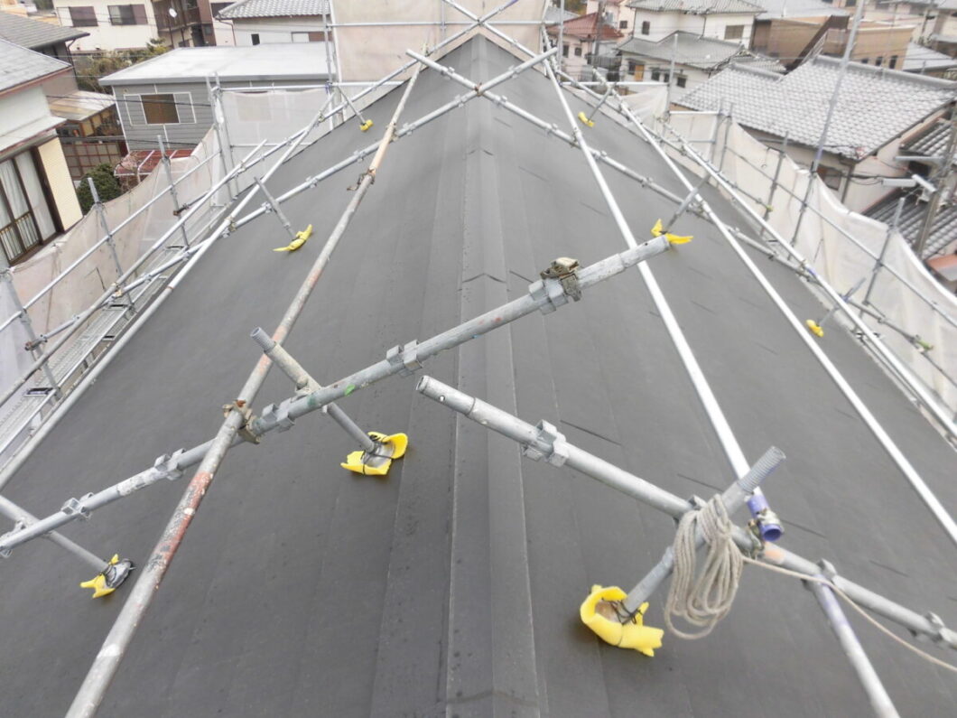 奈良県北葛城郡河合町H様邸　屋根カバー工事 施工後の写真