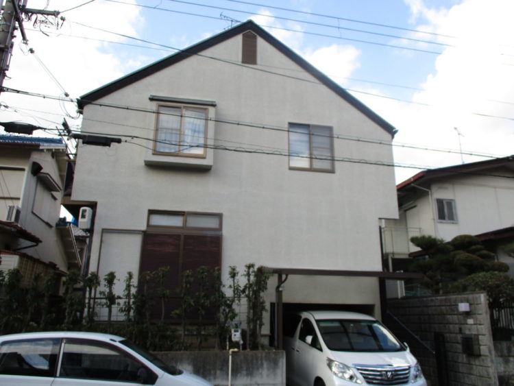 奈良香芝市M様　外壁塗装・屋根塗装 施工前の写真