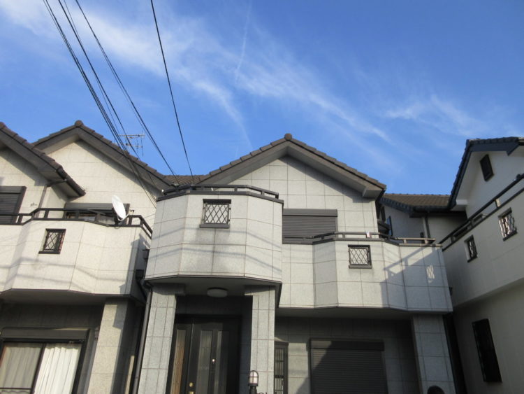 奈良香芝市Y様　外壁塗装・屋根塗装・防水工事 施工前の写真