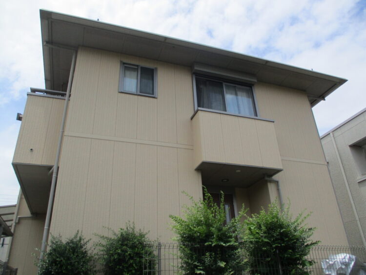 京都木津川市N様邸　外壁塗装・屋根カバー工法 施工前の写真