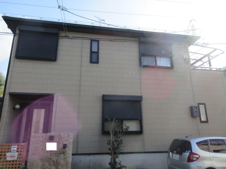 奈良香芝市S様　外壁塗装・屋根塗装 施工前の写真