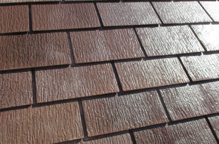 奈良の香芝市の株式会社ヨネヤの外壁塗装と屋根塗装の乾燥後②
