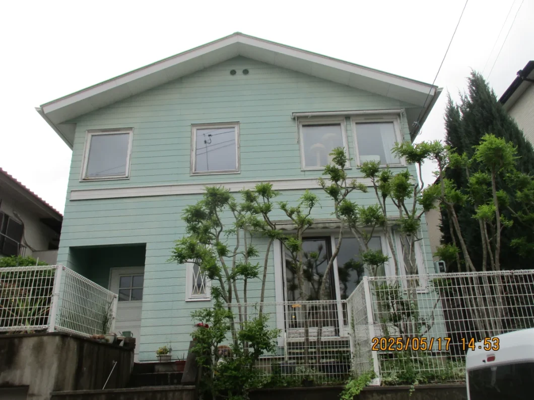 奈良県生駒市小明町A様邸　外壁塗装工事 施工前の写真