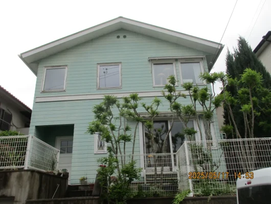 奈良県生駒市小明町A様邸　外壁塗装工事 施工前の写真