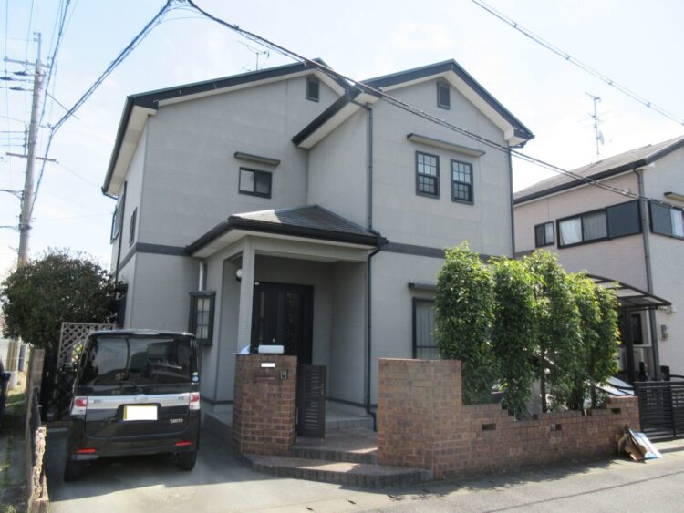 奈良大和高田市Y様　外壁塗装・屋根塗装・防水工事 施工前の写真